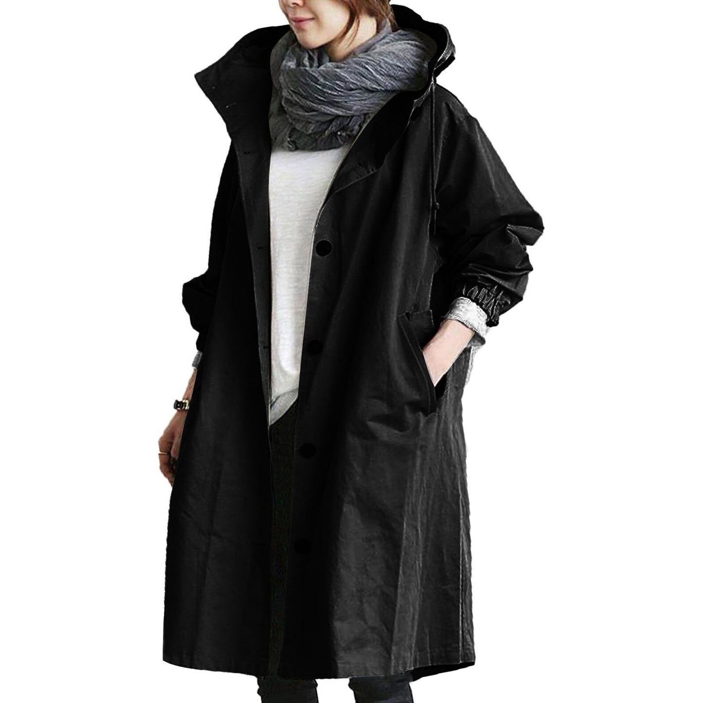 Lara – Imperméable Manteau de Pluie Femme Long