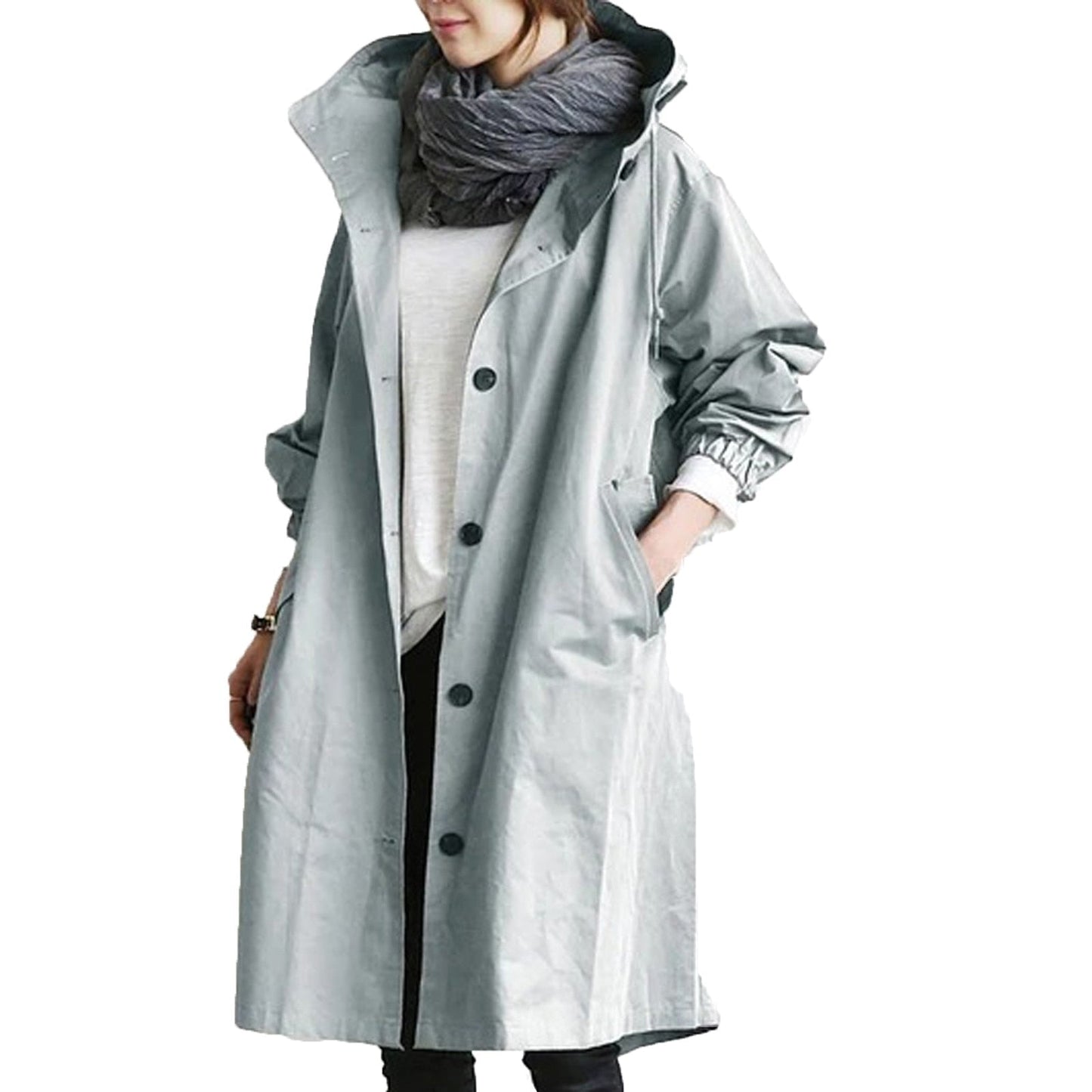 Lara – Imperméable Manteau de Pluie Femme Long