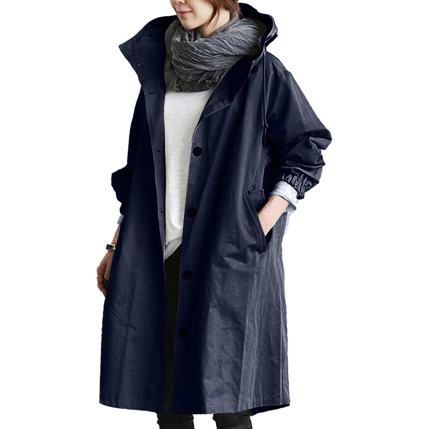 Lara – Imperméable Manteau de Pluie Femme Long