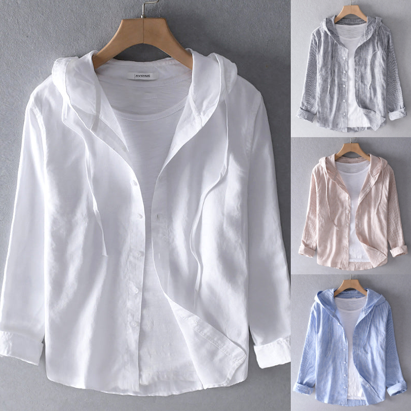 Brie – Légère Chemise à Capuche