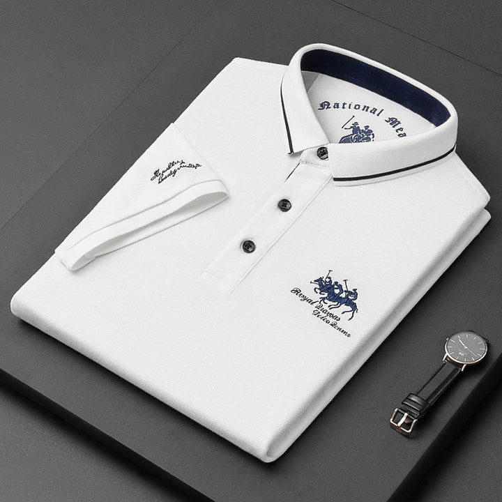 Taro – Confortable polo pour hommes avec boutons