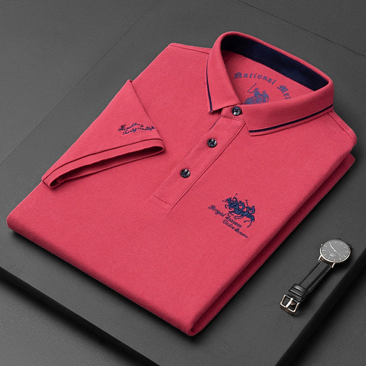 Taro – Confortable polo pour hommes avec boutons