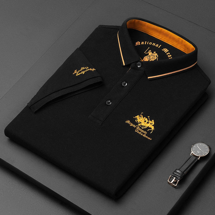 Taro – Confortable polo pour hommes avec boutons