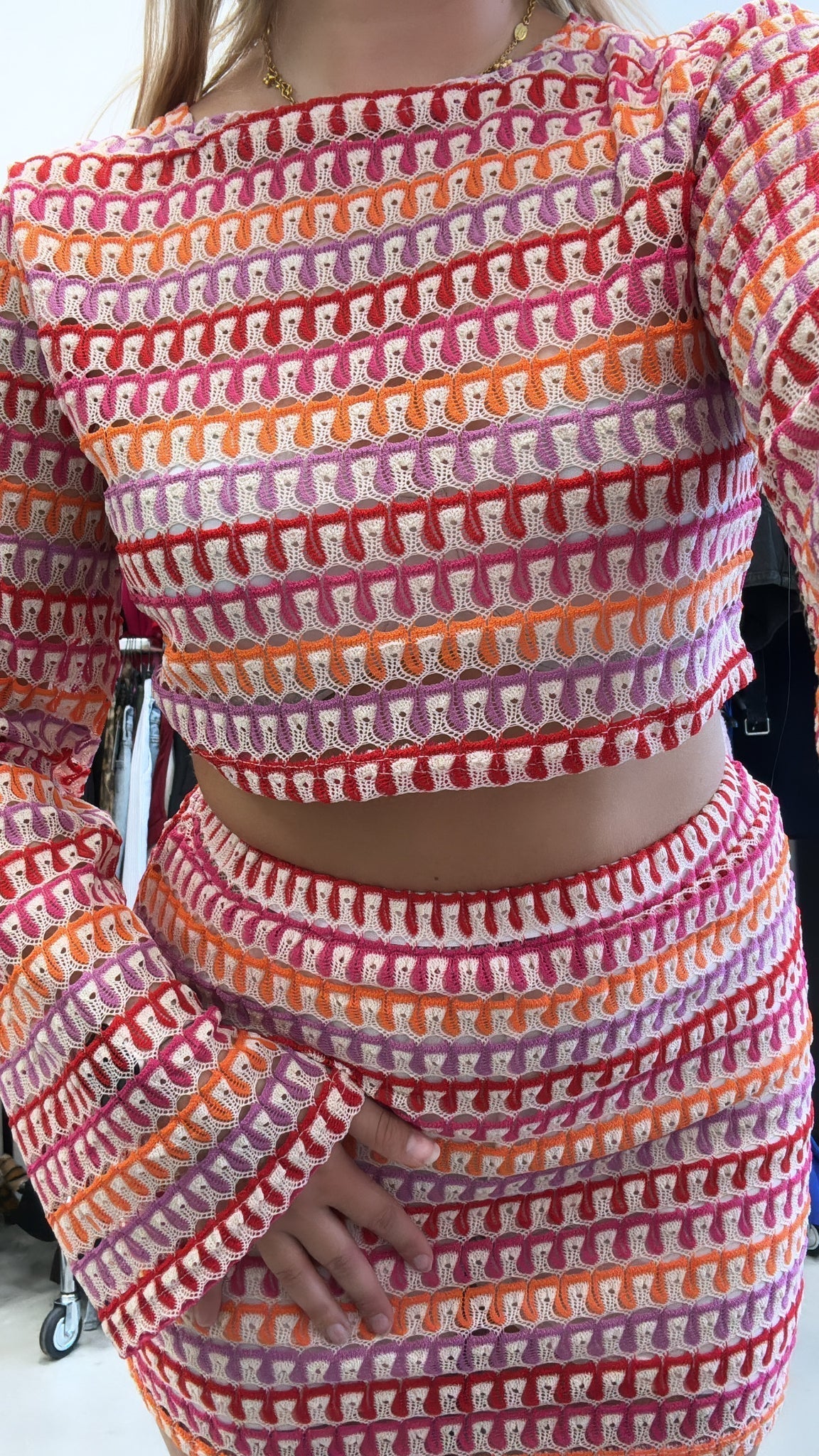 Giada – Crop Top et Minijupe Ensemble