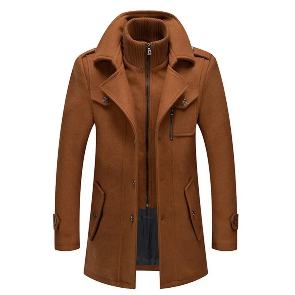 Grayson – Veste à Double Col pour Homme à la Mode