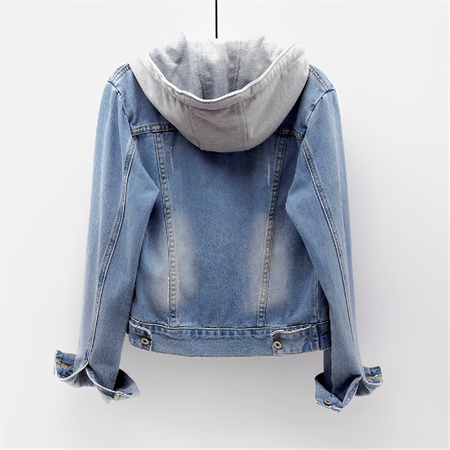 Adah – Veste en jean avec capuche