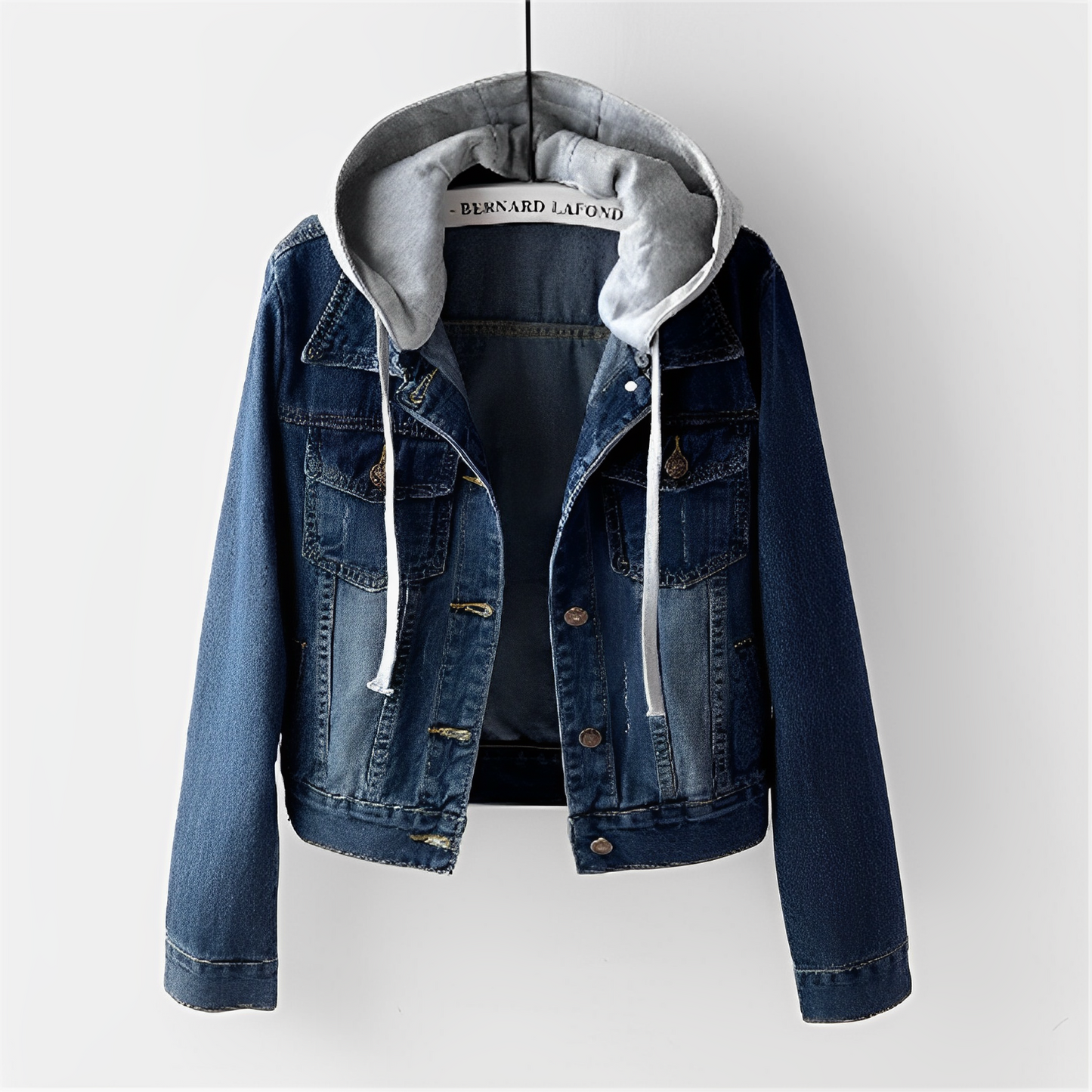 Adah – Veste en jean avec capuche