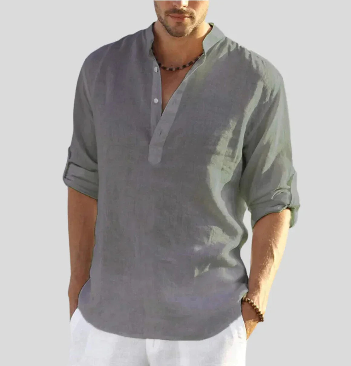 John – Shirt en lin pour hommes