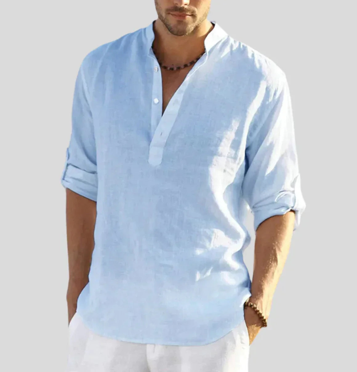 John – Shirt en lin pour hommes