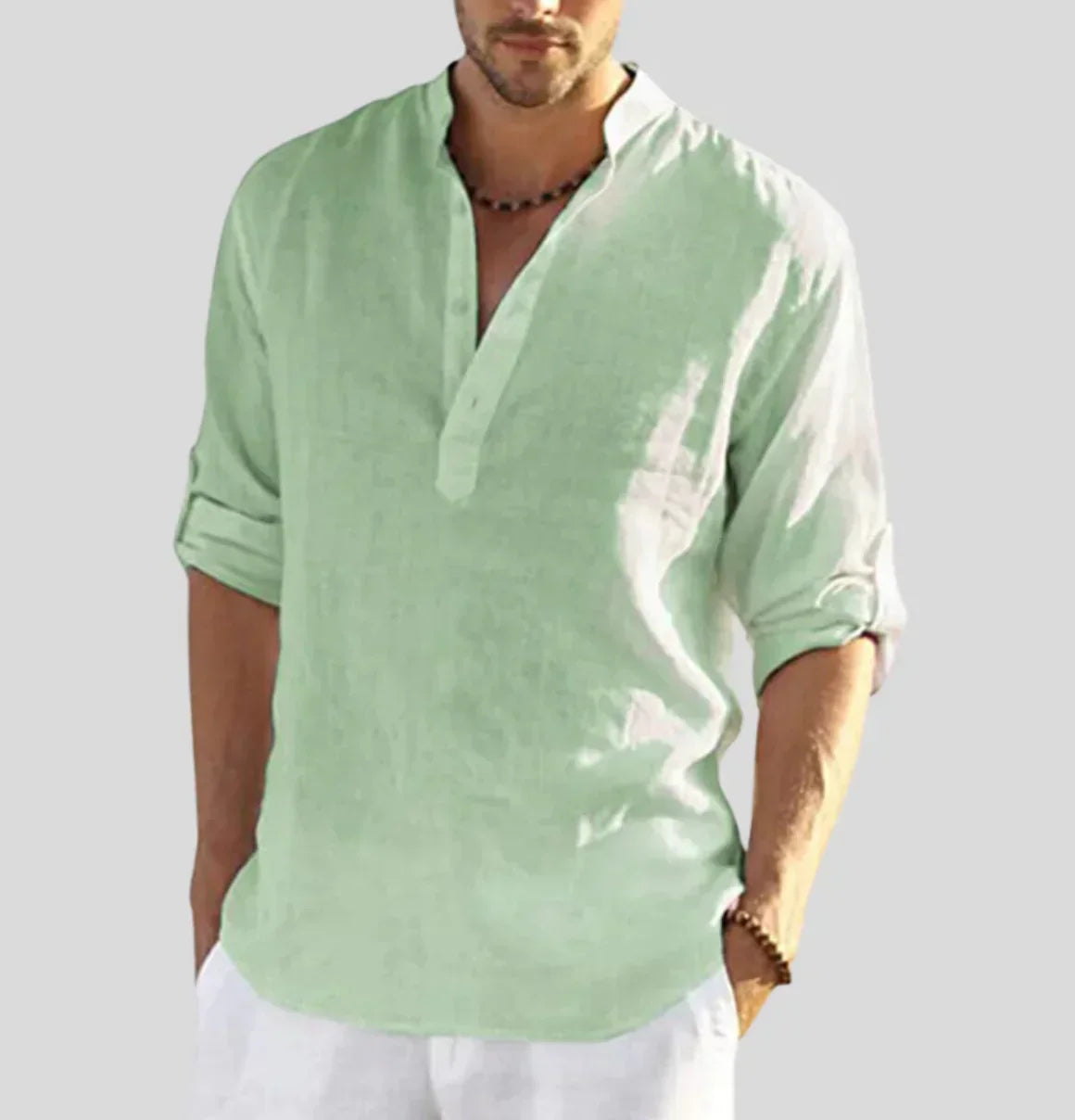 John – Shirt en lin pour hommes