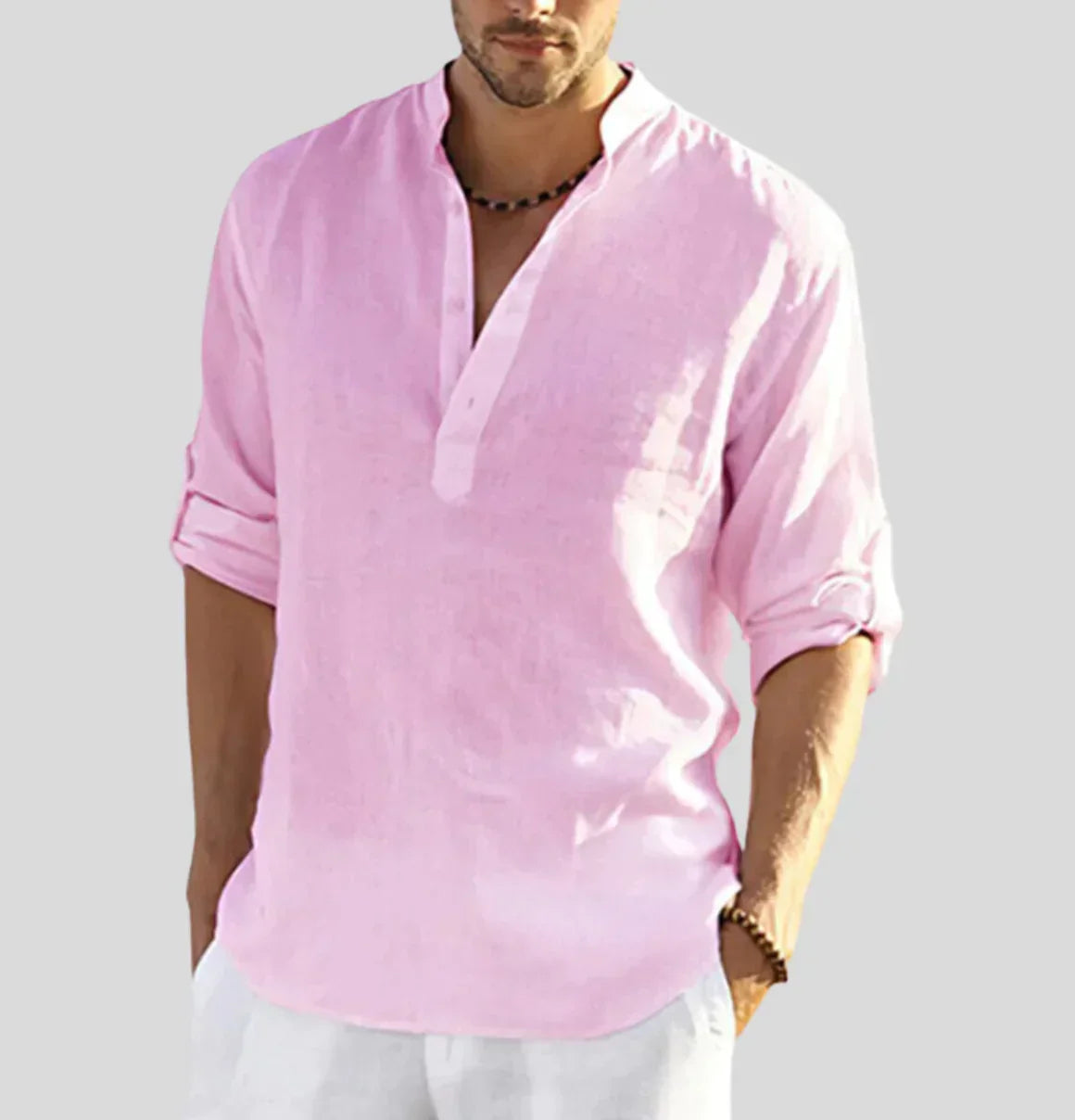 John – Shirt en lin pour hommes