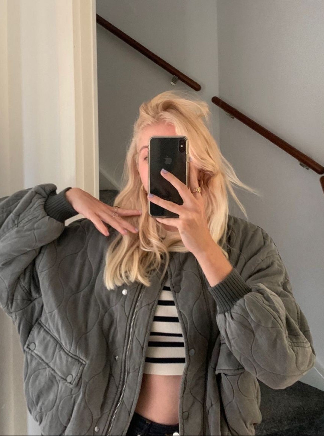 Sofia – Blouson Bomber Matelassé