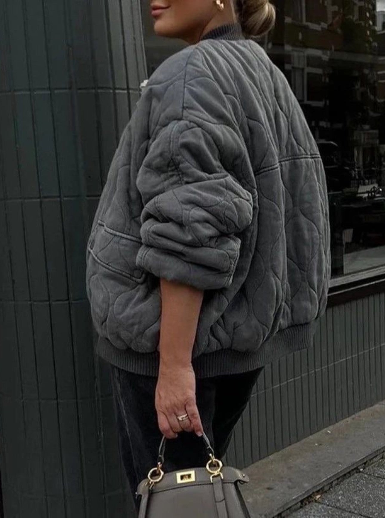 Sofia – Blouson Bomber Matelassé