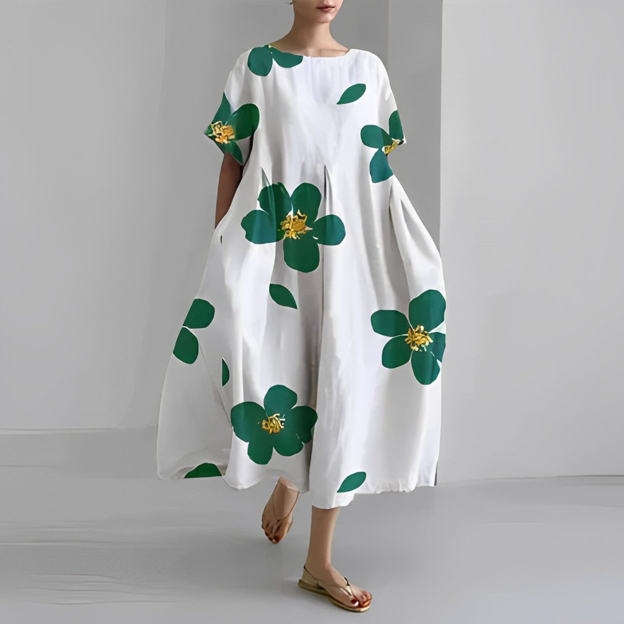 Ronja – Robe Imprimée Décontractée