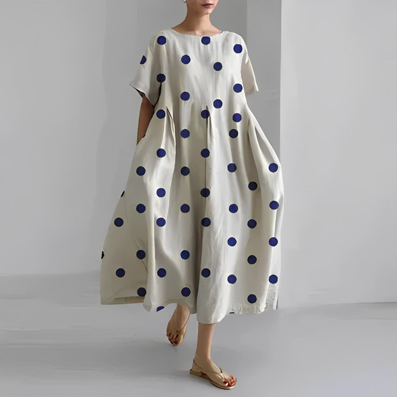 Ronja – Robe Imprimée Décontractée