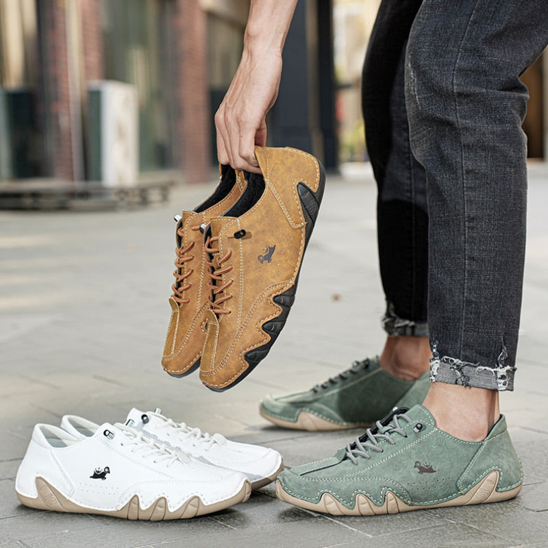Adrien – Chaussures en cuir UltraFlex pour pieds nus