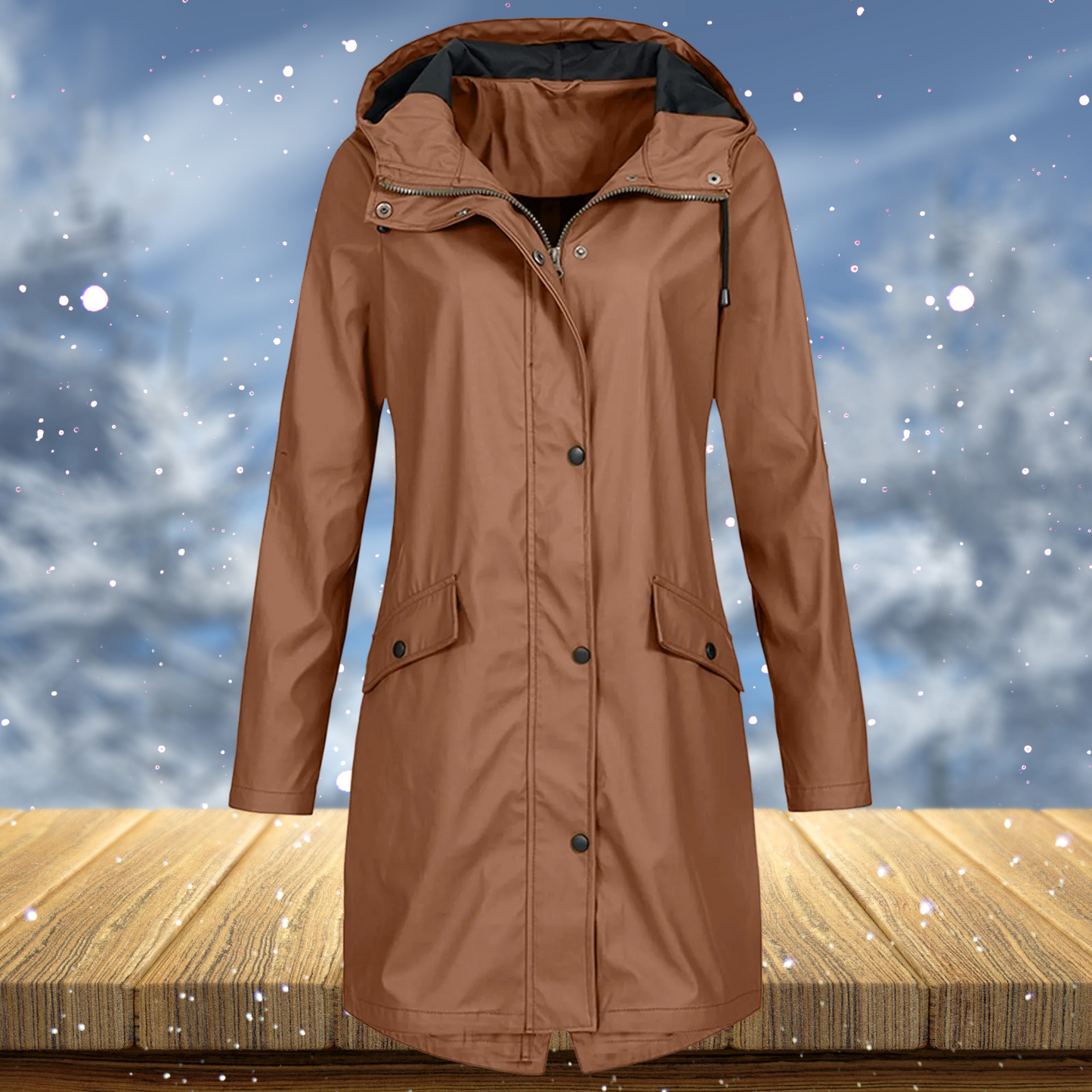 Zenith – Long imperméable coupe-vent