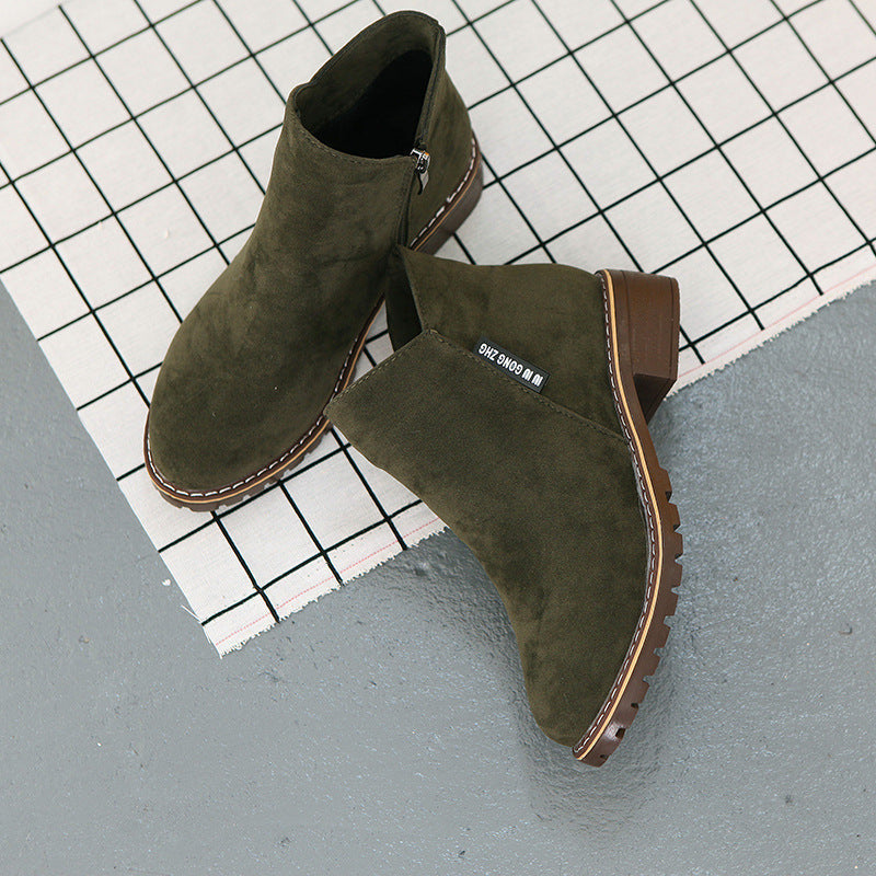 Annemarie – Bottines en daim