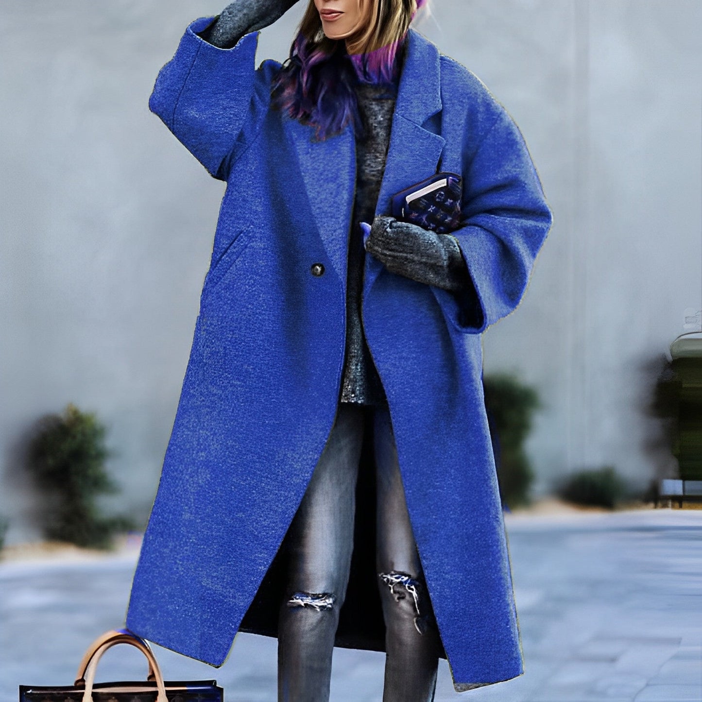 Yoni – Manteau dans le style vintage classique