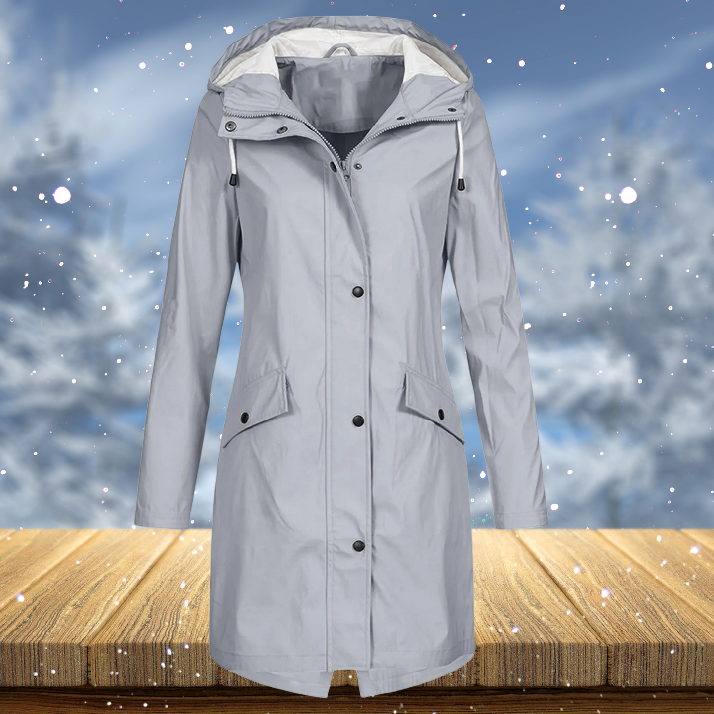 Zenith – Long imperméable coupe-vent
