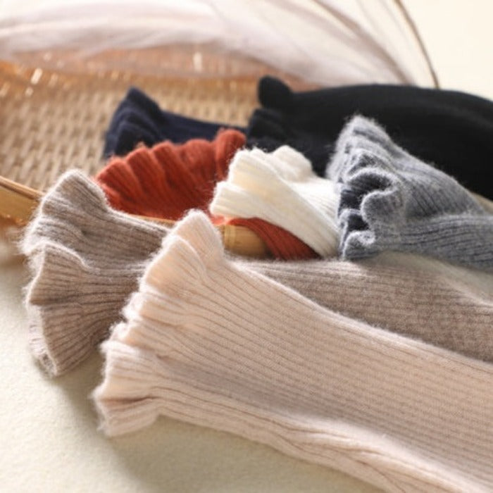 Alva – Doux Pull Col Roulé en Cachemire