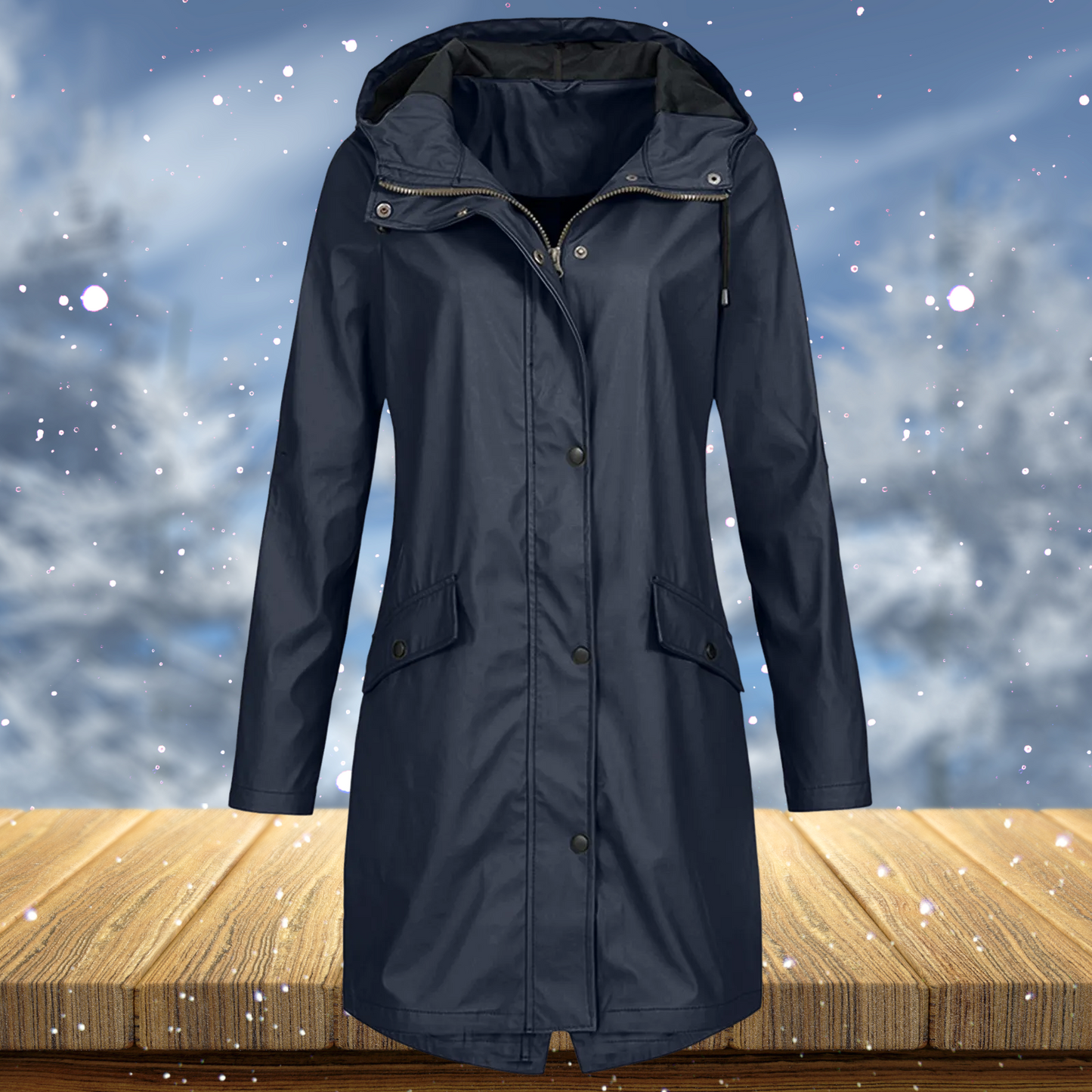 Zenith – Long imperméable coupe-vent