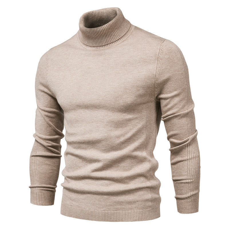 Benedikt – Classique Pull Col Roulé Homme