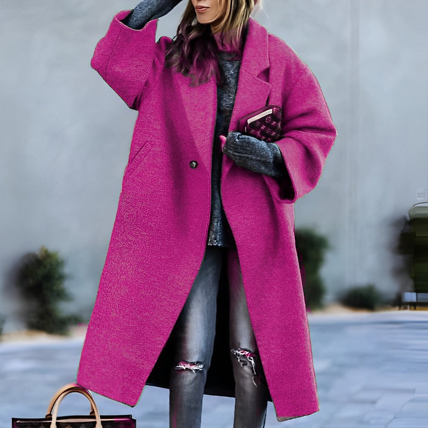 Yoni – Manteau dans le style vintage classique