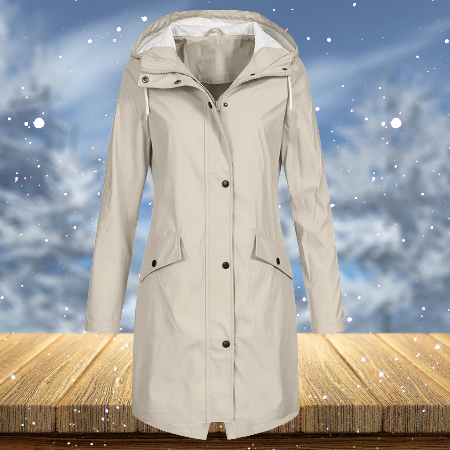 Zenith – Long imperméable coupe-vent