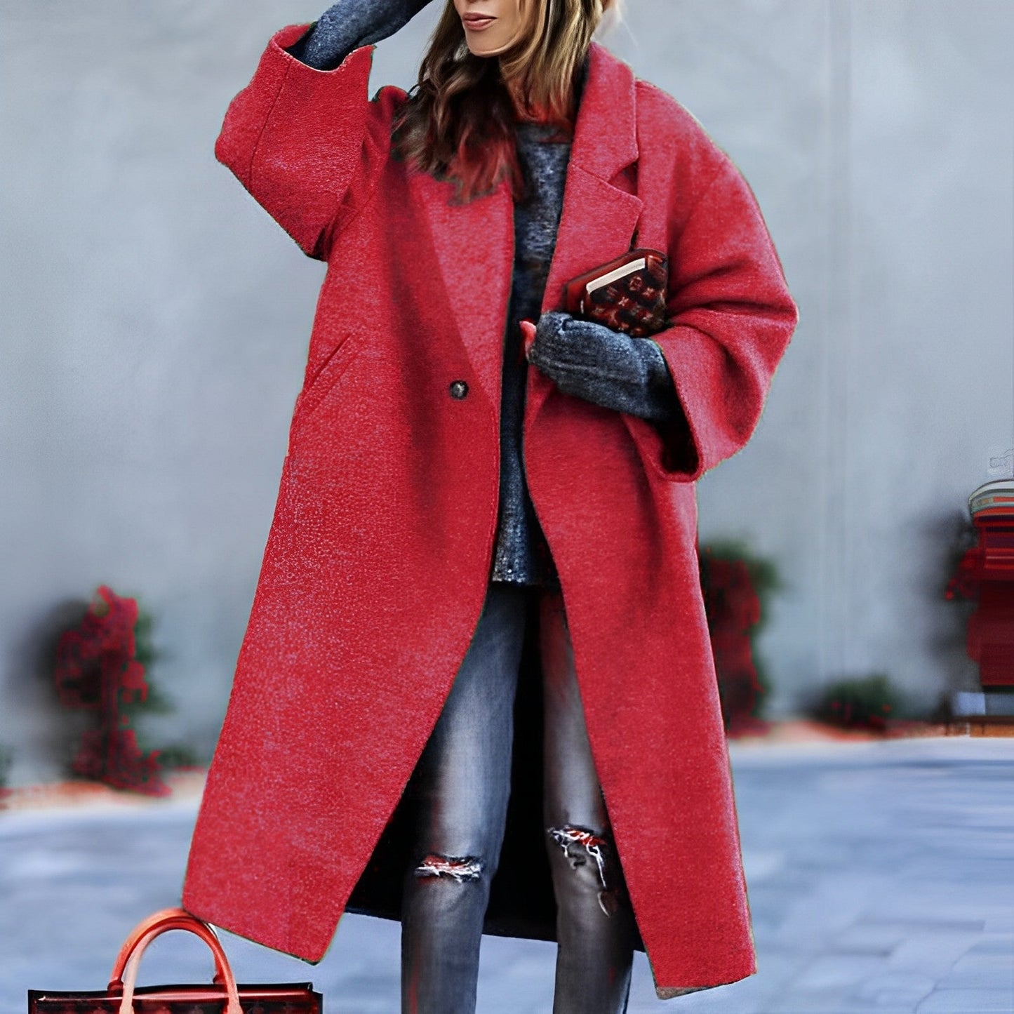 Yoni – Manteau dans le style vintage classique