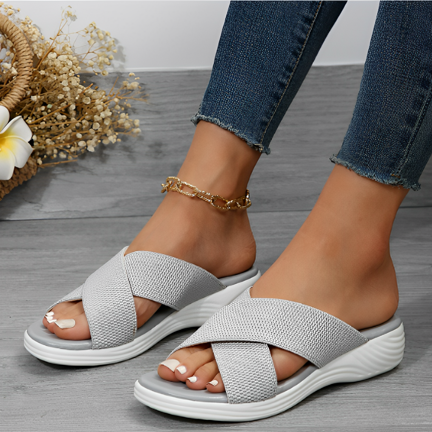 Lina – Confortables sandales d'été aérées