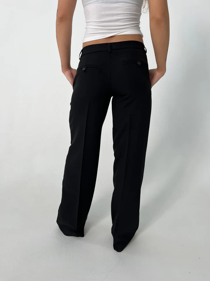Vittoria – Pantalons Hauts avec Jambes Larges et Poches
