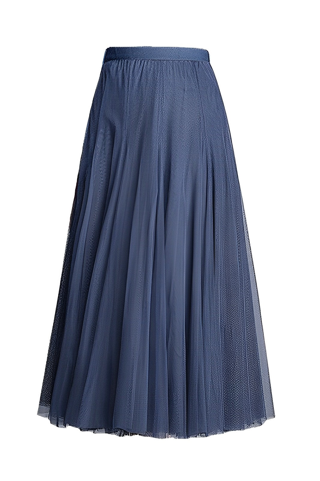 Maleah – Jupe midi plissée en tulle