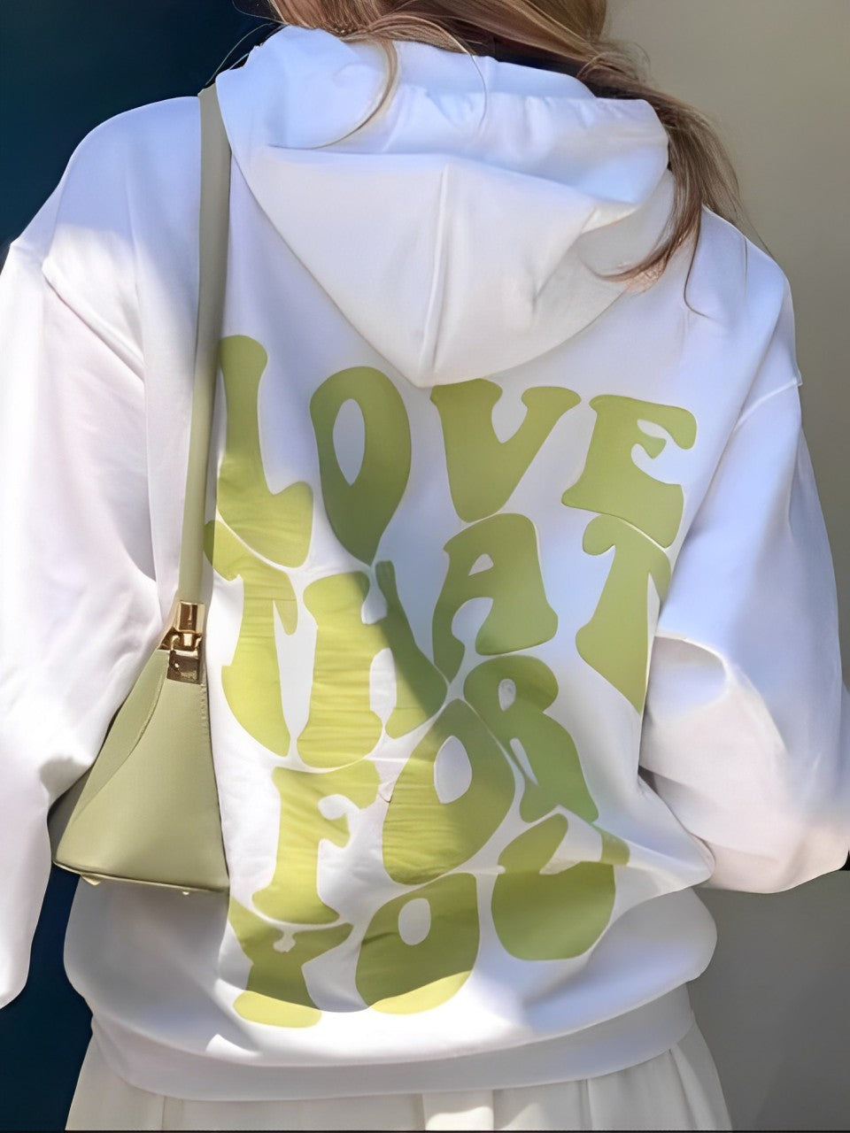 Daria – Hoodie en coton imprimé