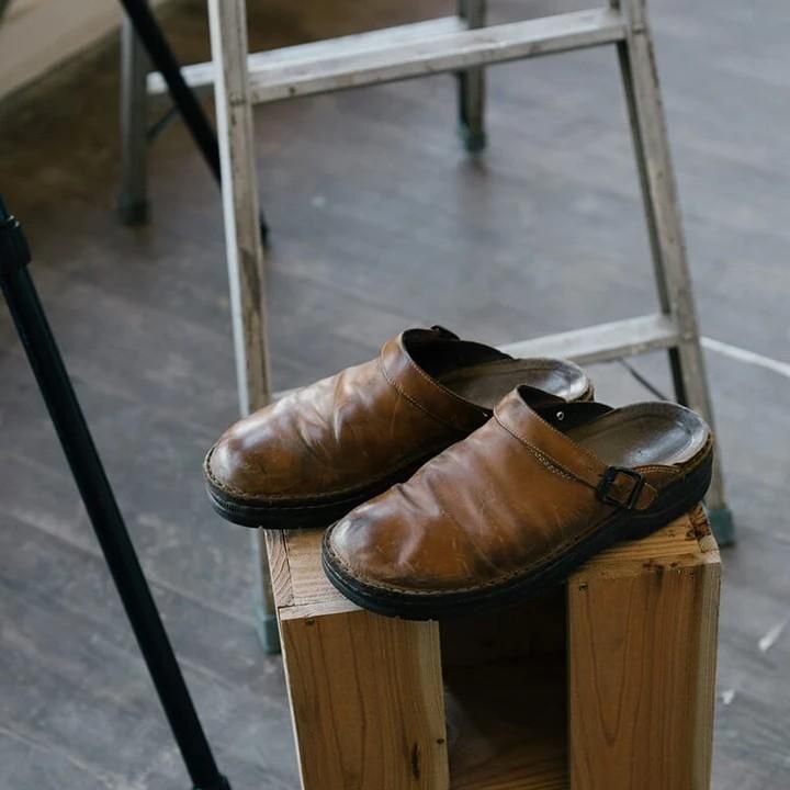 Yani – Pantoufles en cuir orthopédiques pour hommes