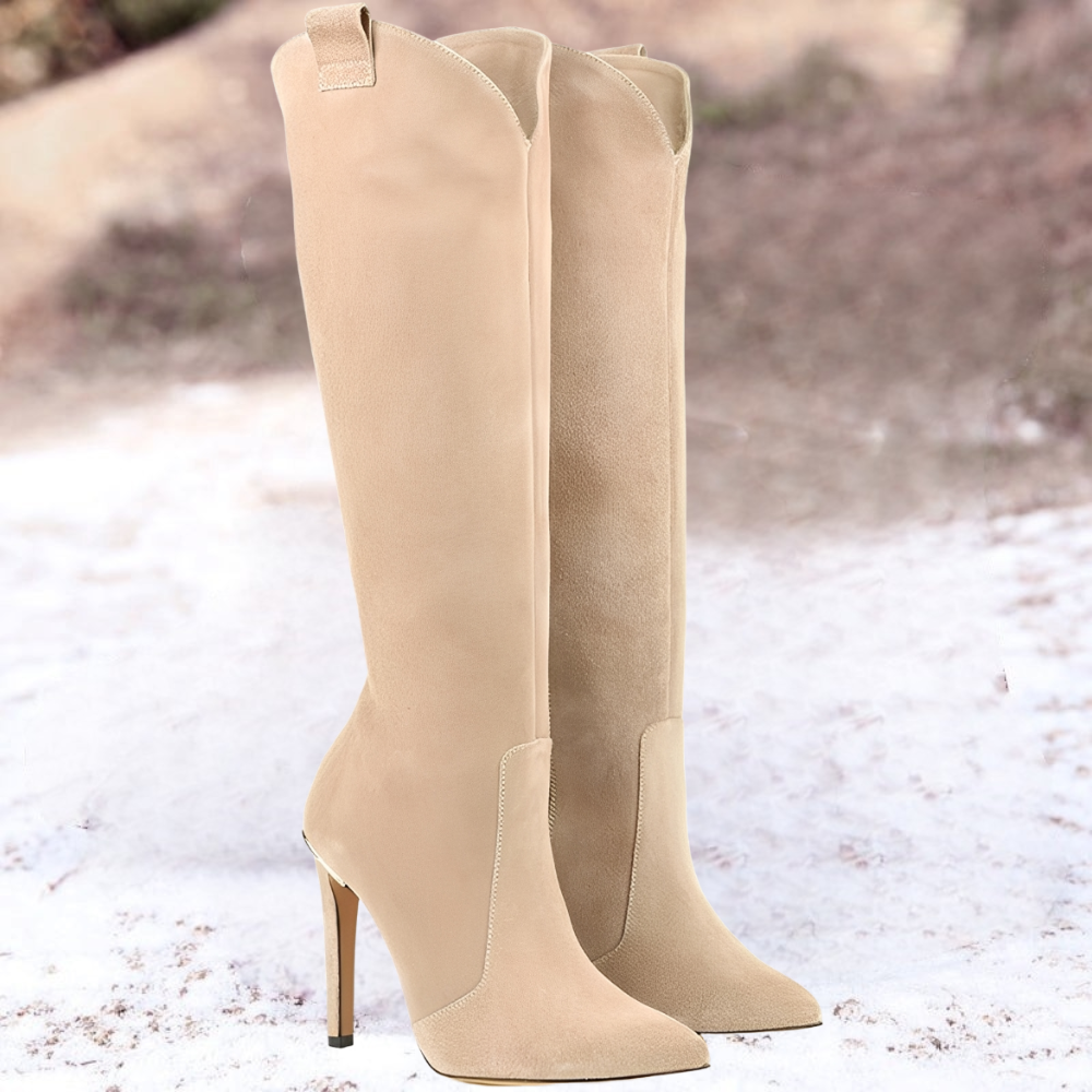 Mylène – Bottes en cuir chic