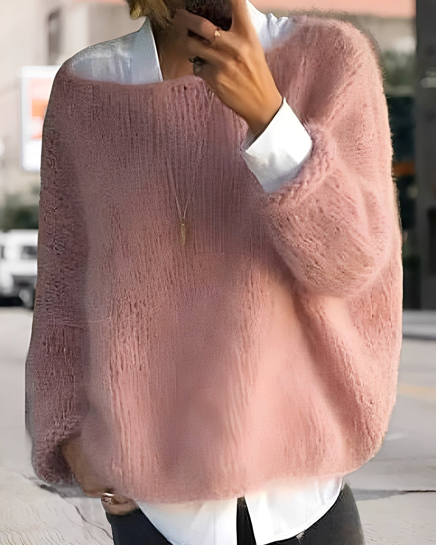 Sarah – Pull Col Rond Coloré