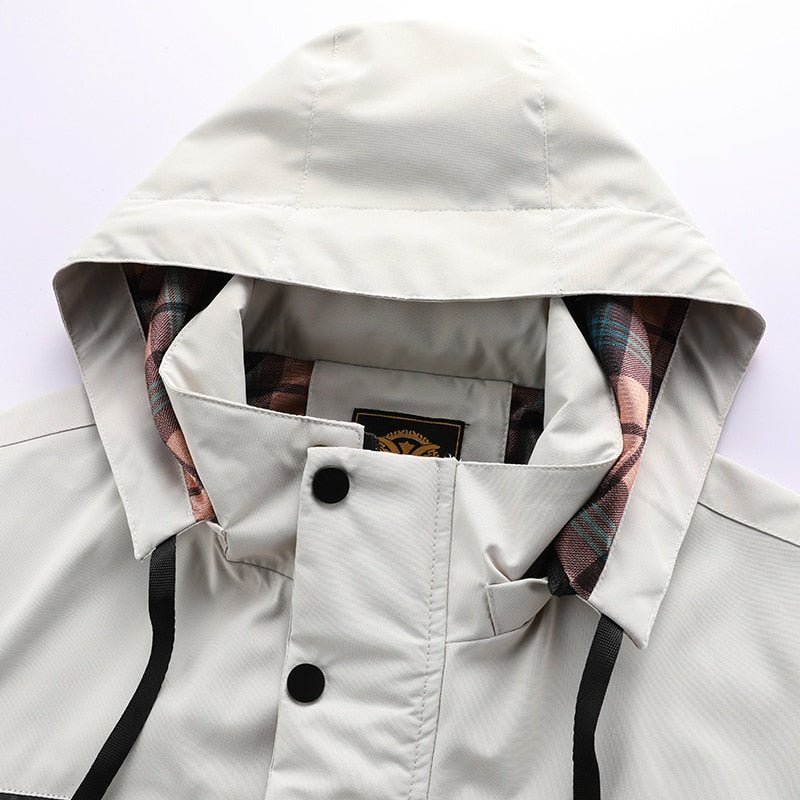 Luke – Manteau Étanche en Titane