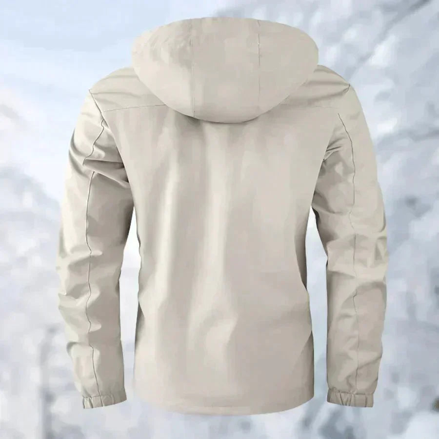 Luke – Manteau Étanche en Titane