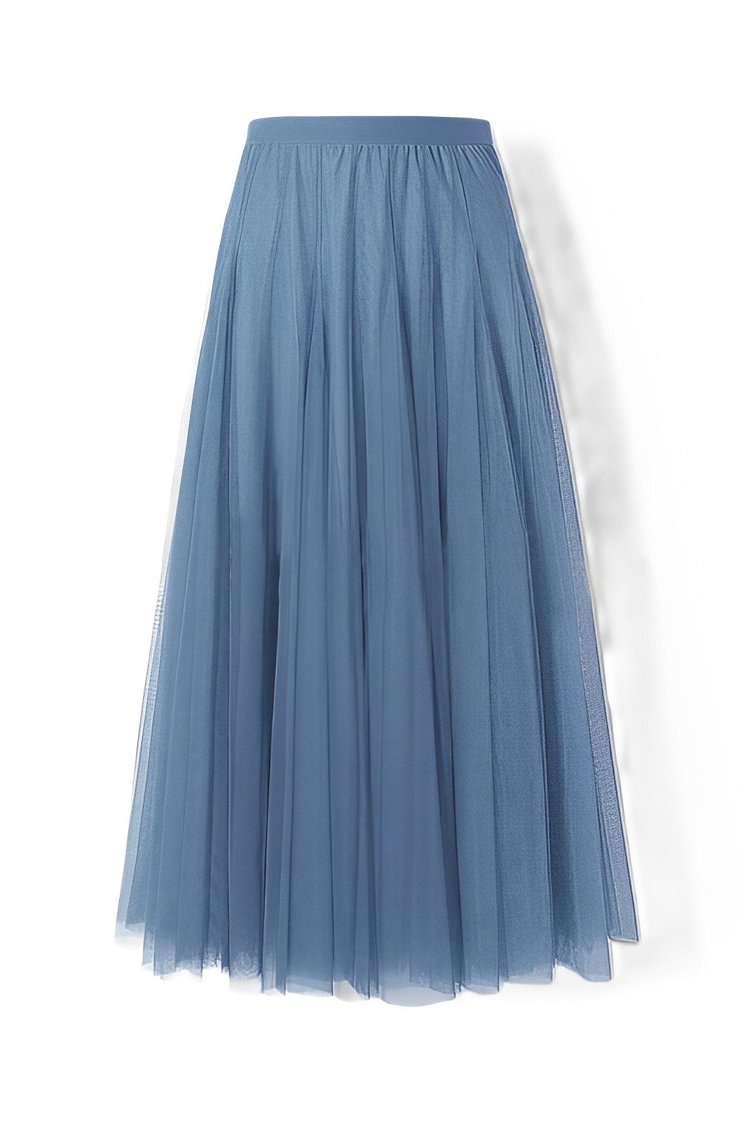 Maleah – Jupe midi plissée en tulle