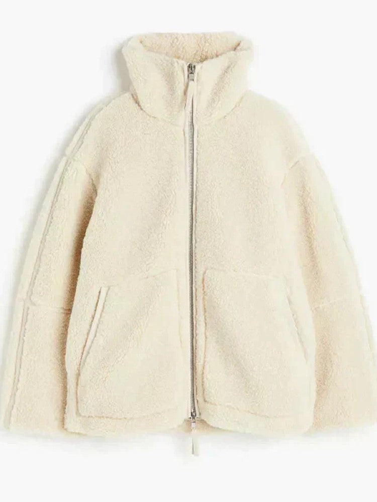 Daria – Grand Manteau Teddy
