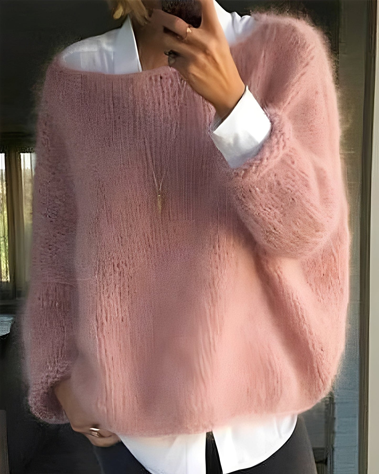 Sarah – Pull Col Rond Coloré