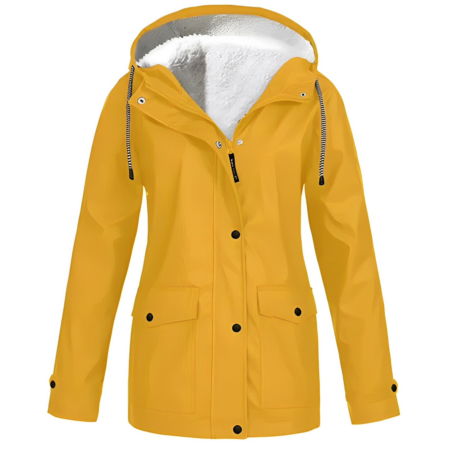Sherlyn - Manteau à capuche pour femmes avec intérieur polaire