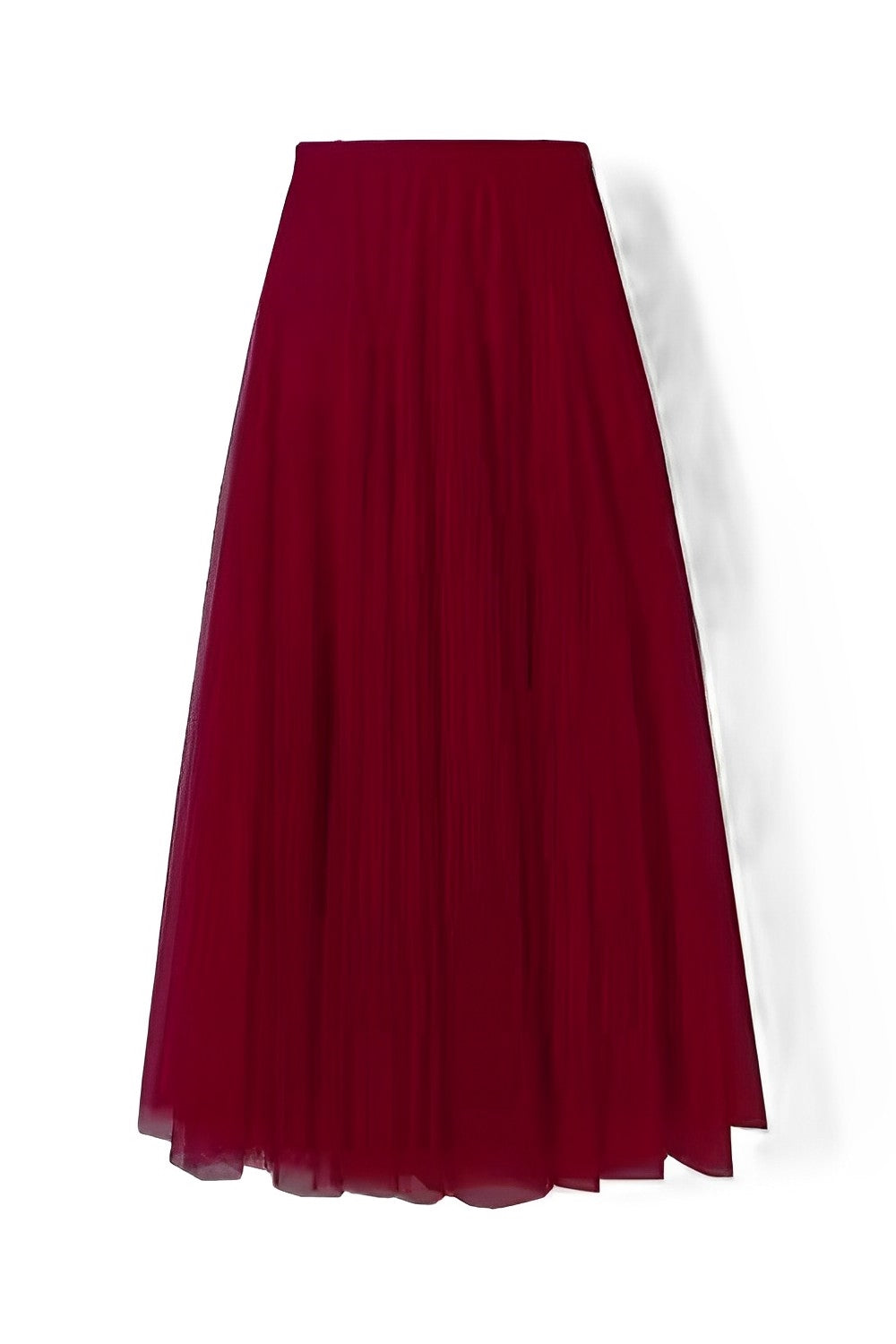Maleah – Jupe midi plissée en tulle