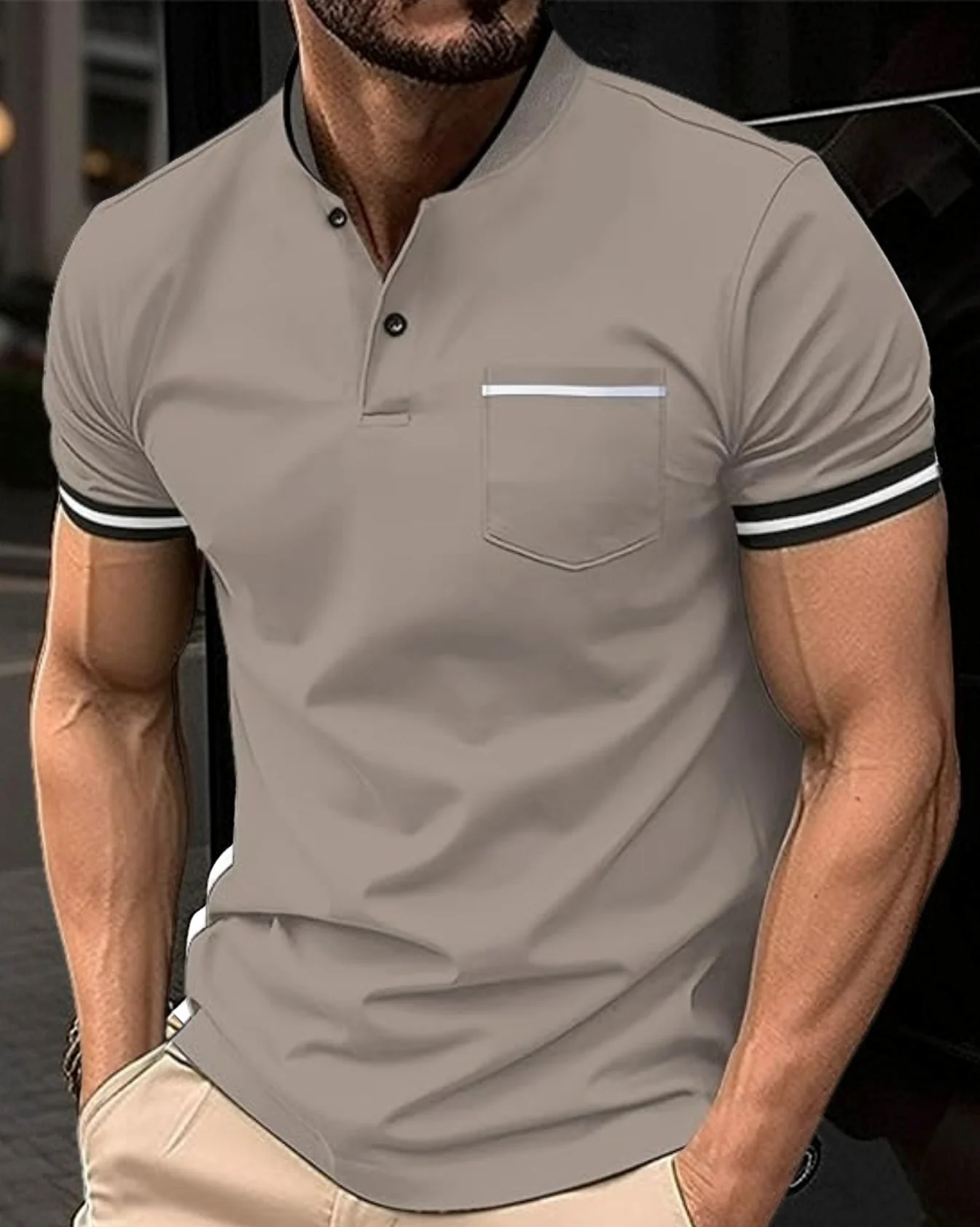 Teodor – Polo en coton pour hommes
