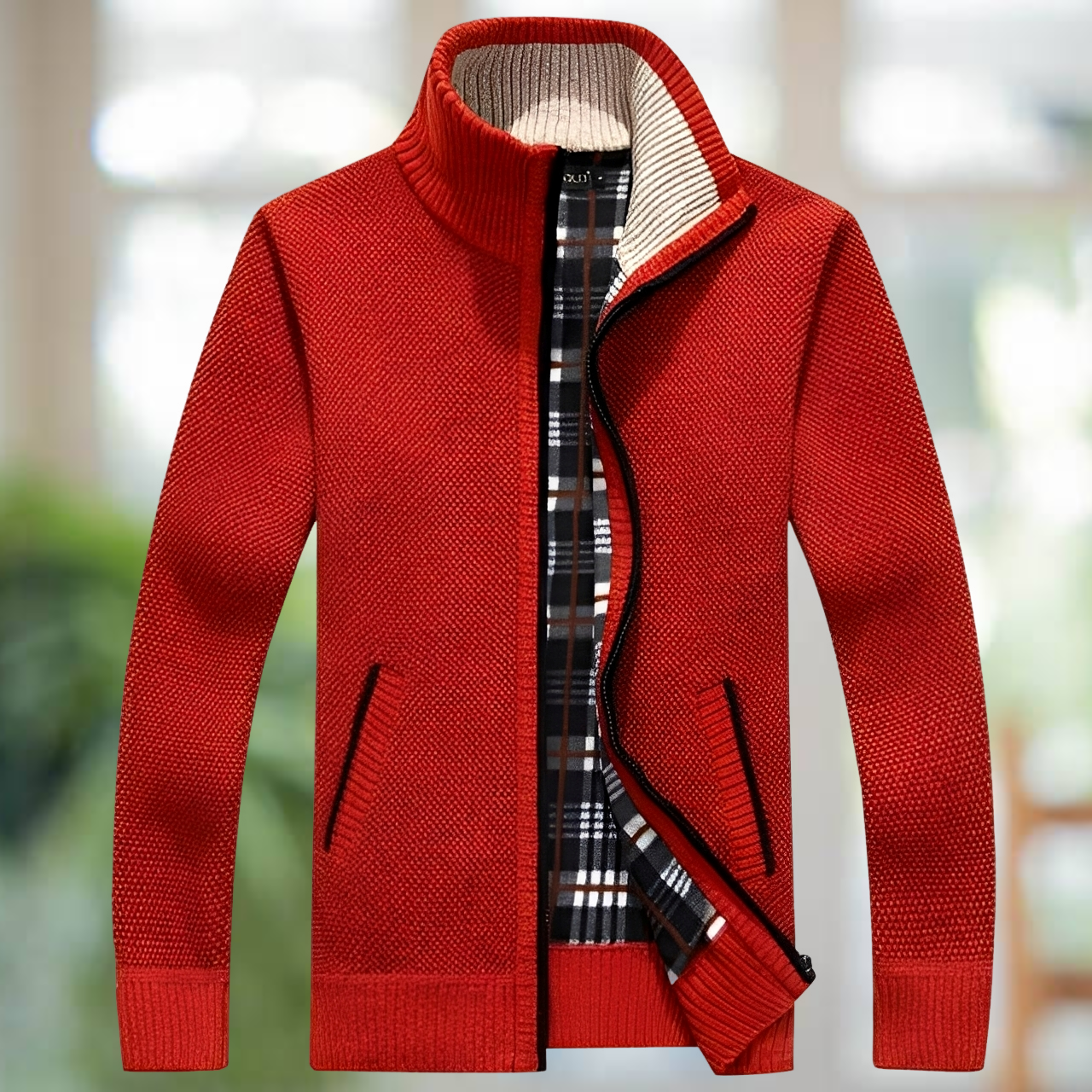 Iker – Gilet en maille doublé pour hommes