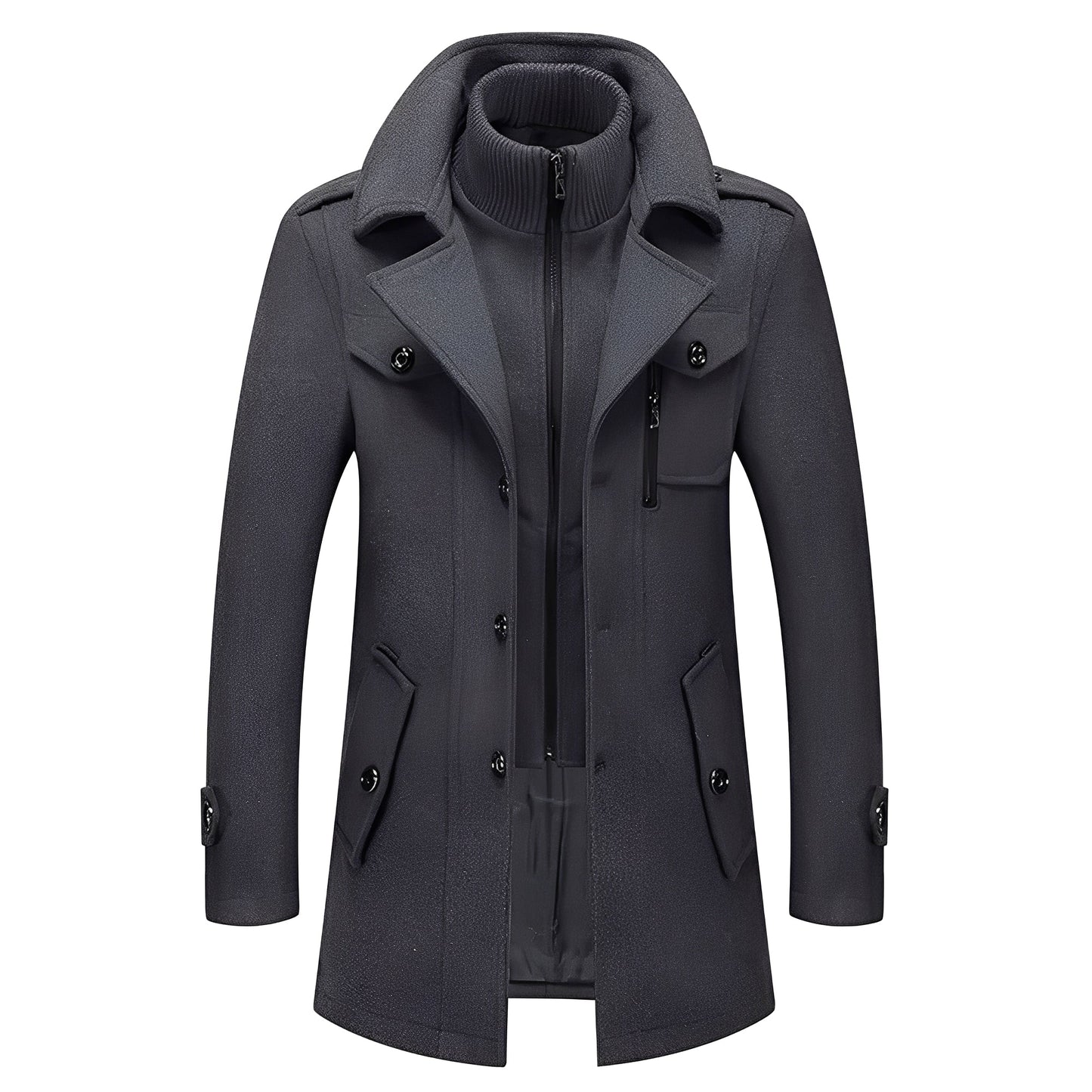 Jerald - Grand manteau élégant pour hommes