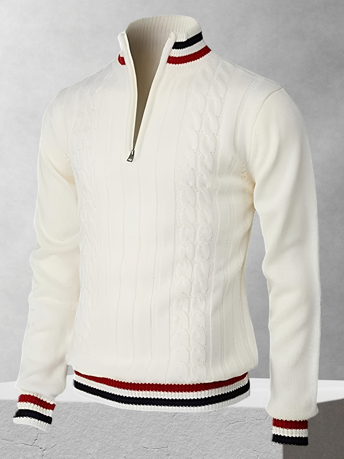 Ralph Polo – Pull Zipper style italien