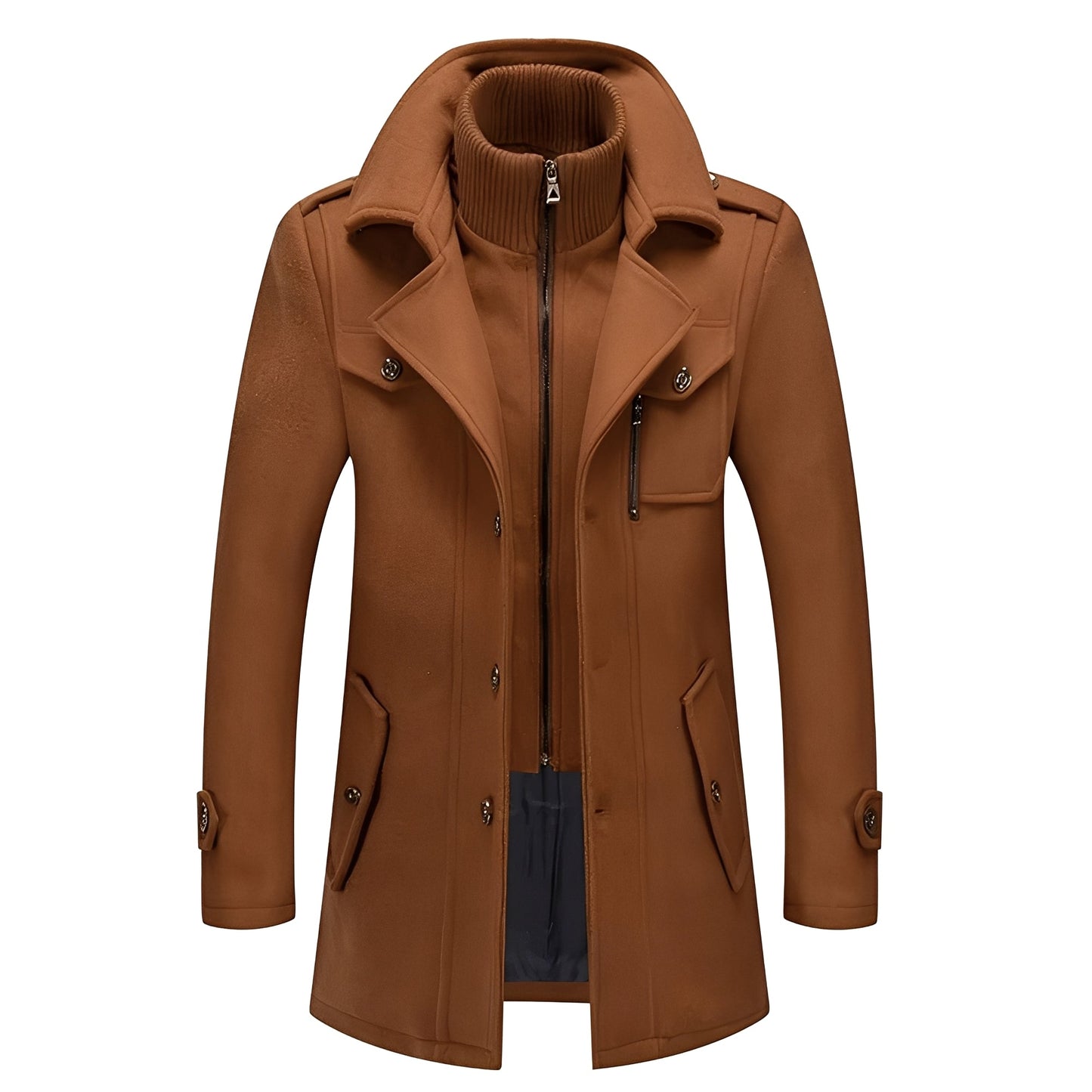 Jerald - Grand manteau élégant pour hommes