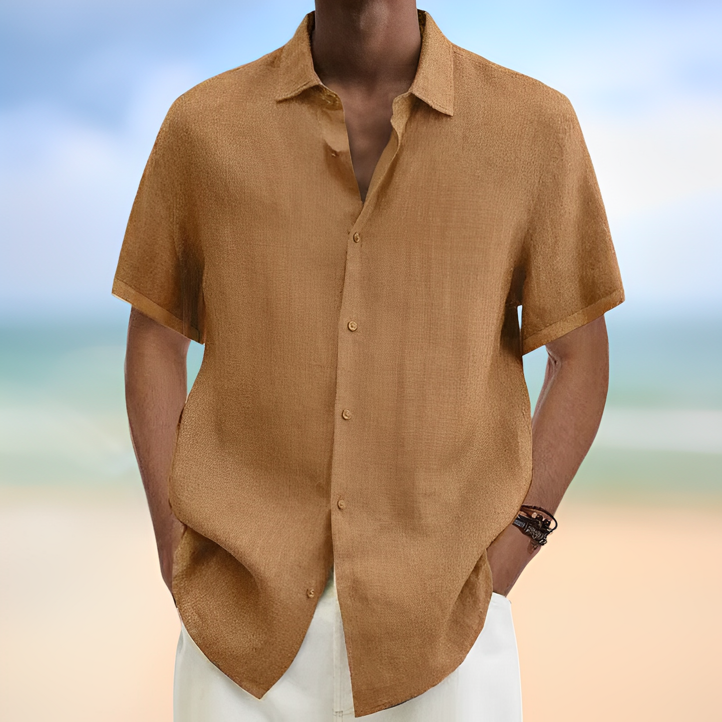 Joris – Chemise à manches courtes pour l'été